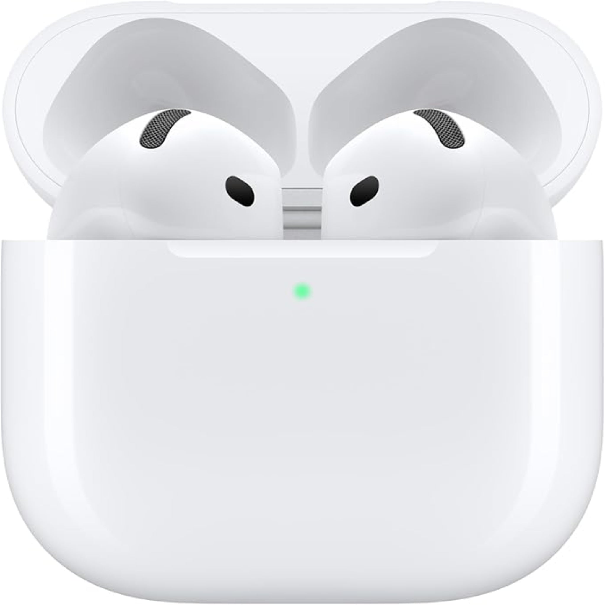 Apple Auriculares inalámbricos AirPods 4, auriculares Bluetooth, con cancelación activa de ruido, audio adaptativo, modo de transparencia, audio espacial personalizado, estuche de carga USB-C