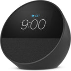 Amazon Echo Spot: ideal para mesitas de noche, oficinas y cocinas, incluye despertador inteligente con Alexa