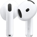 Apple Auriculares inalámbricos AirPods 4, auriculares Bluetooth, con cancelación activa de ruido, audio adaptativo, modo de transparencia, audio espacial personalizado, estuche de carga USB-C