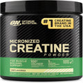 Optimum Nutrition Creatina Micronizada Monohidrato en Polvo, Sin Sabor, 60 Porciones