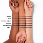 e.l.f. Lápiz de cejas impermeable Café Neutro - paquete de 2 - lápiz de cejas de larga duración para dar vida y forma a tus cejas, vegano y libre de crueldad