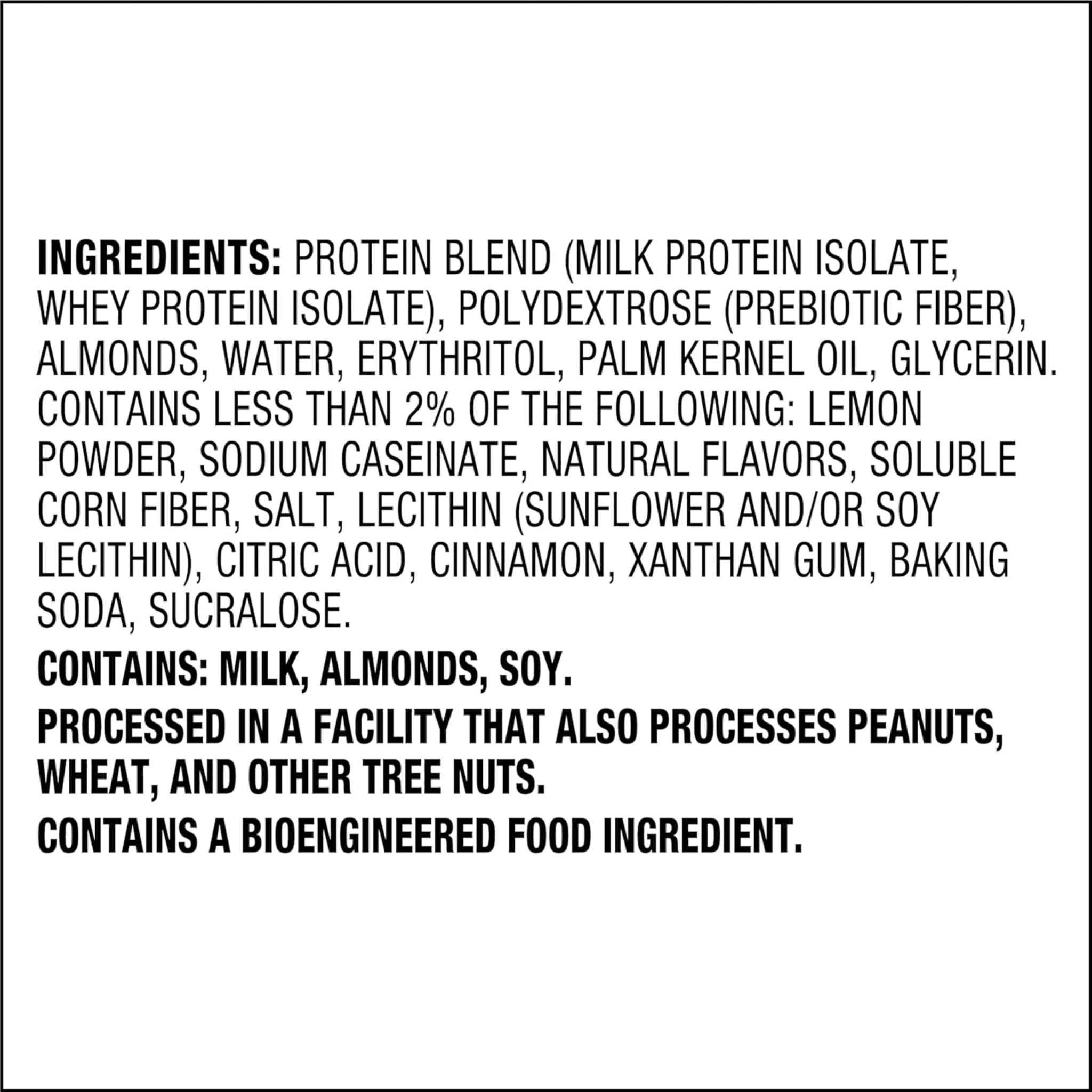 Quest Nutrition Barras de proteína de Pastel de Limón, 20g de proteína, 1g de azúcar, 4g de carbohidratos netos, alto en fibra, sin gluten, apto para dieta keto, 12 unidades