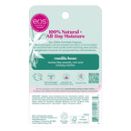 eos Bálsamo labial Vainilla Paquete de 2, 100% natural y orgánico, bálsamo labial totalmente natural, hidratación durante todo el día, recomendado por dermatólogos, 0.14 onzas cada uno