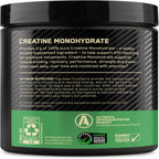 Optimum Nutrition Creatina Micronizada Monohidrato en Polvo, Limonada de Arándanos, 60 Porciones