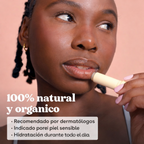eos Bálsamo labial Vainilla Paquete de 2, 100% natural y orgánico, bálsamo labial totalmente natural, hidratación durante todo el día, recomendado por dermatólogos, 0.14 onzas cada uno