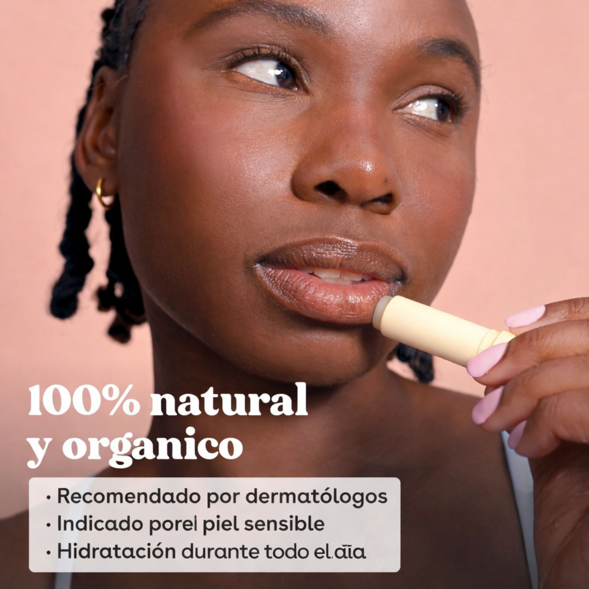 eos Bálsamo labial Vainilla Paquete de 2, 100% natural y orgánico, bálsamo labial totalmente natural, hidratación durante todo el día, recomendado por dermatólogos, 0.14 onzas cada uno