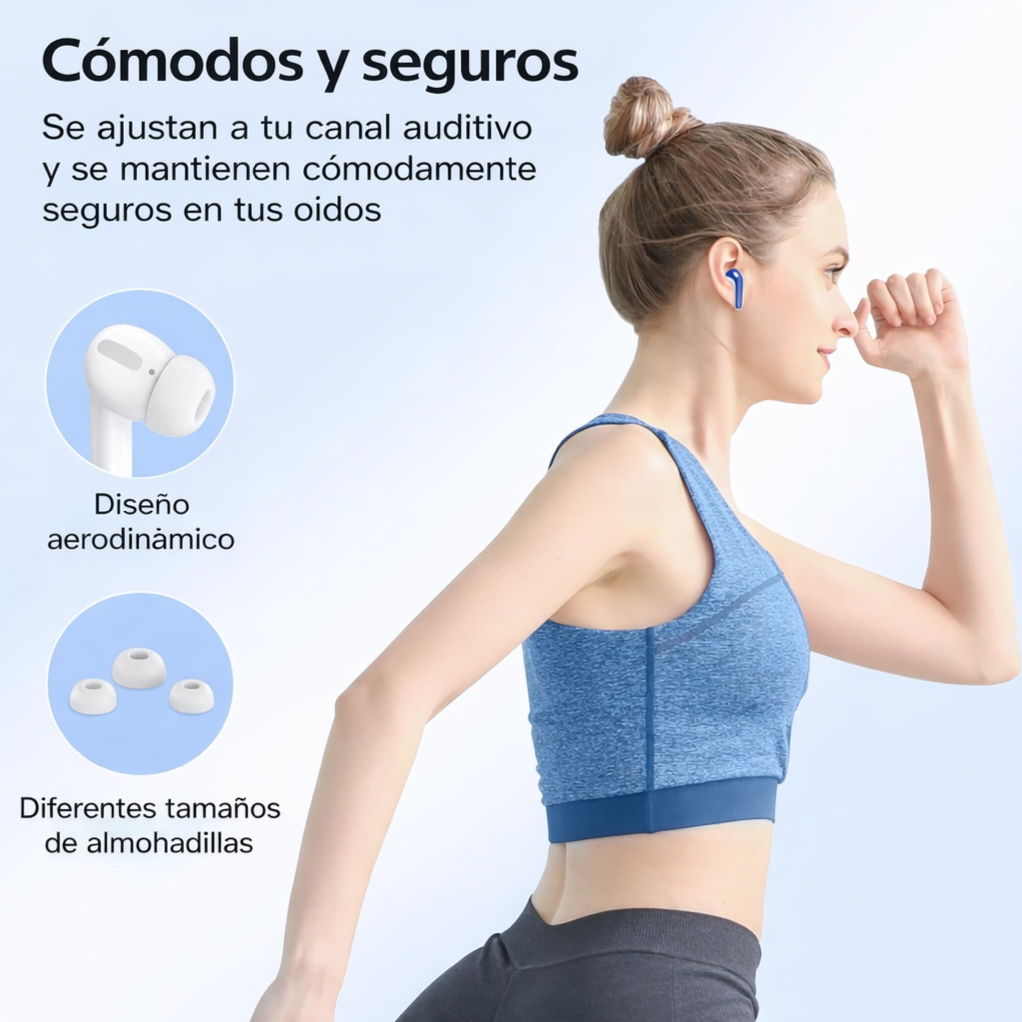 TAGRY Auriculares Bluetooth Auriculares Inalámbricos 60H Reproducción Pantalla LED de Energía Audífonos con Estuche de Carga Inalámbrica IPX5 Auriculares Resistente al Agua