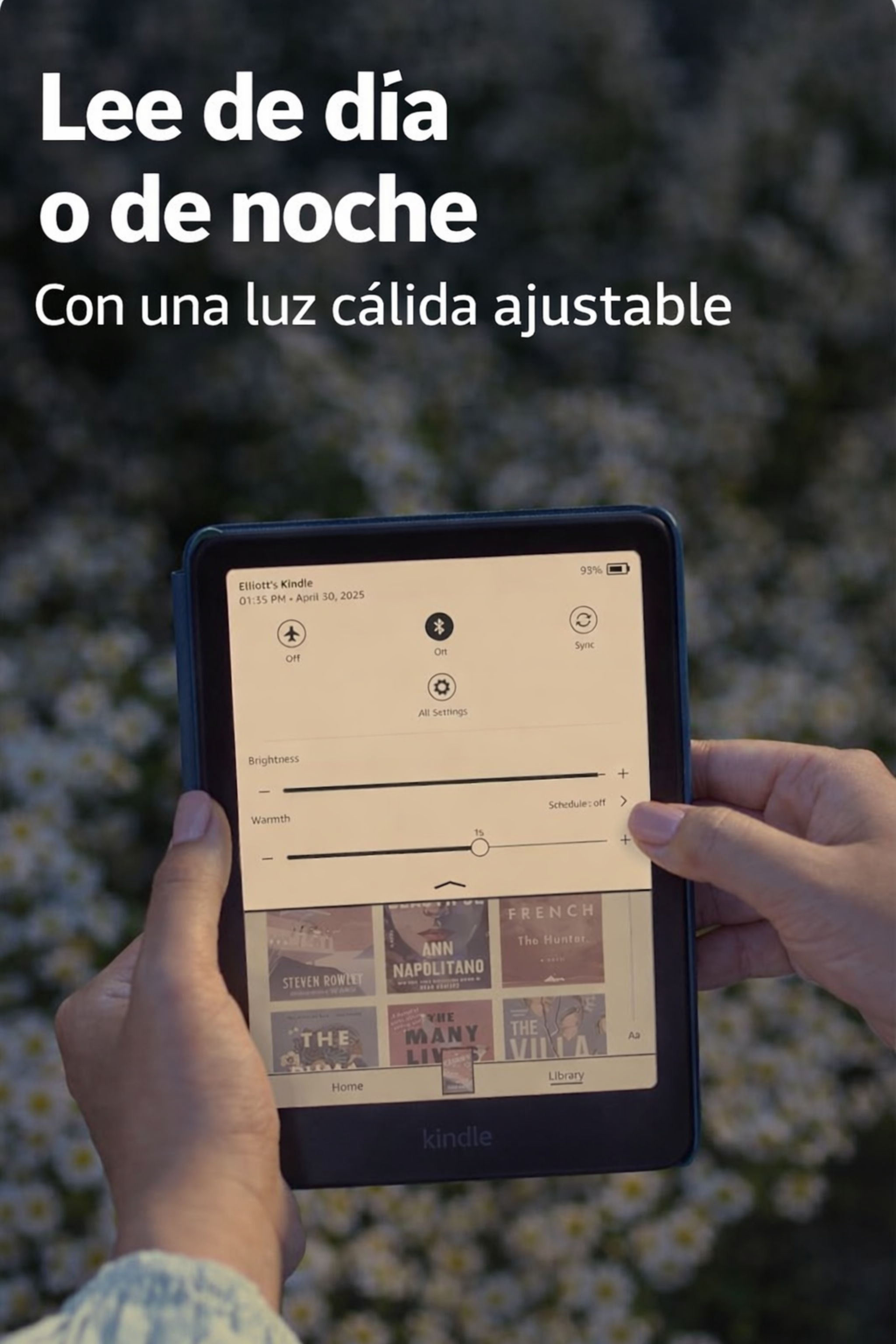 Amazon Kindle Paperwhite 16 GB (último modelo): 20% más rápido, con nueva pantalla de 7″ sin reflejos y batería que dura por semanas – Negro