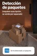 Timbre con cámara inalámbrico Ring - Video de cuerpo completo, video en vivo con audio bidireccional, alertas y detección de movimiento (modelo de 2024), Níquel satinado