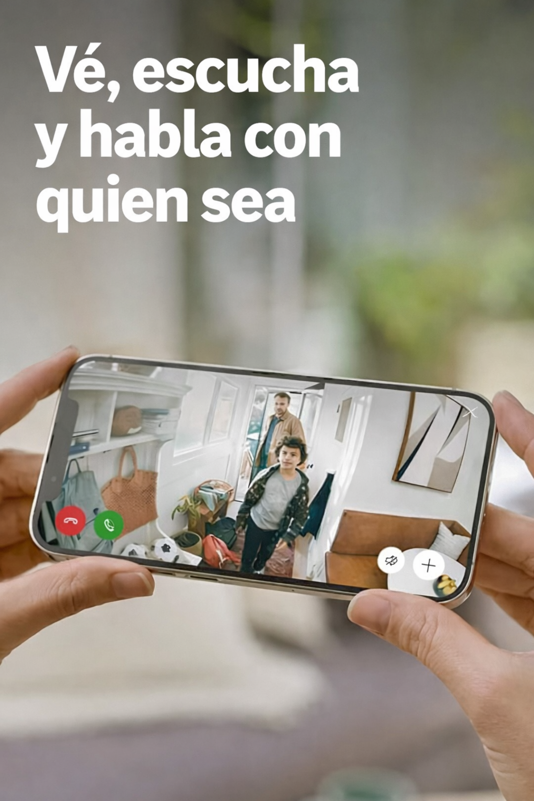 Cámara Ring Indoor (modelo más reciente): Seguridad para el hogar o negocio con video HD 1080p, Blanco