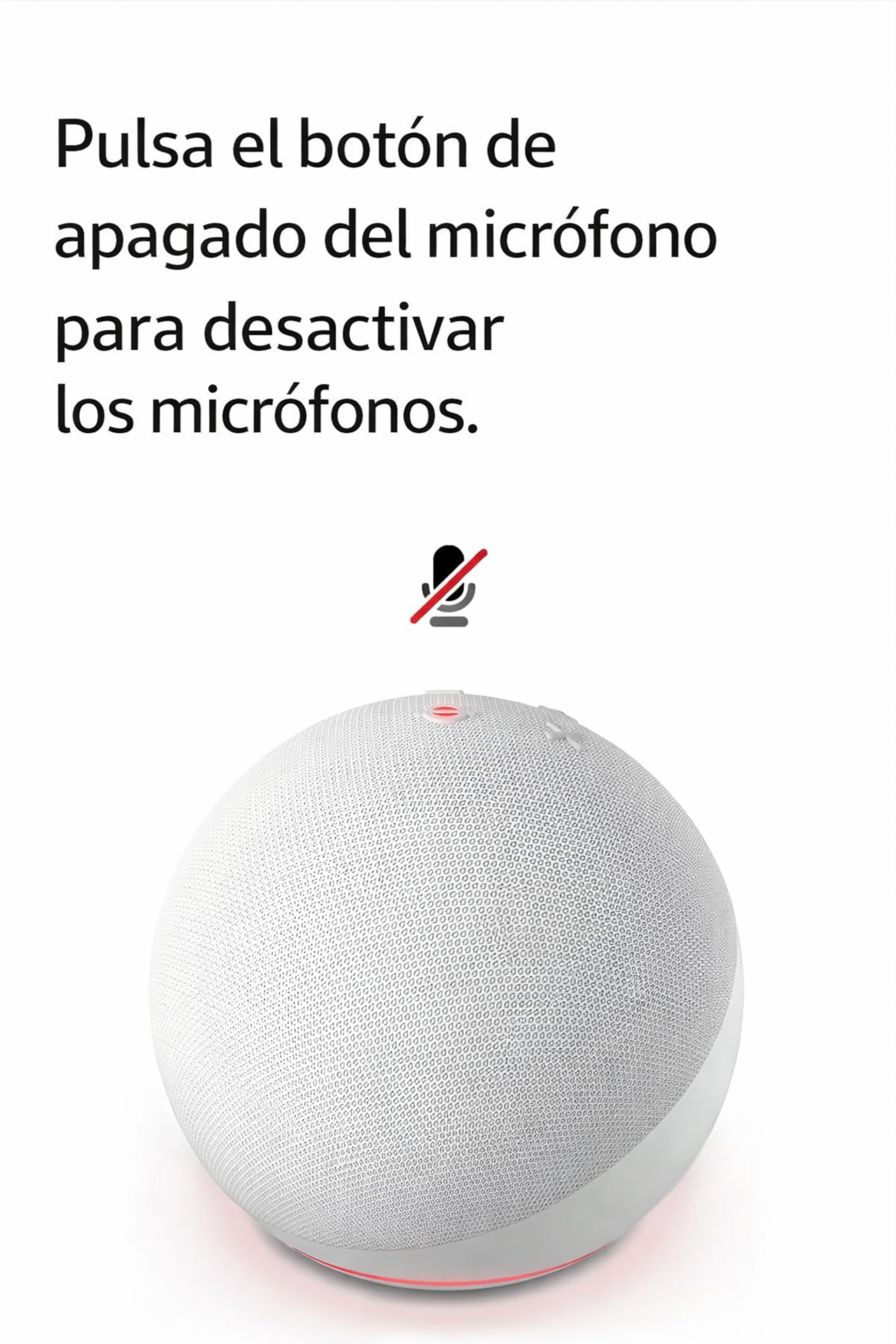 Amazon Echo Dot (5ª generación): parlante Alexa con sonido vibrante, ideal para dormitorios, comedores y oficinas