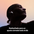 Apple Auriculares inalámbricos AirPods 4, auriculares Bluetooth, con cancelación activa de ruido, audio adaptativo, modo de transparencia, audio espacial personalizado, estuche de carga USB-C