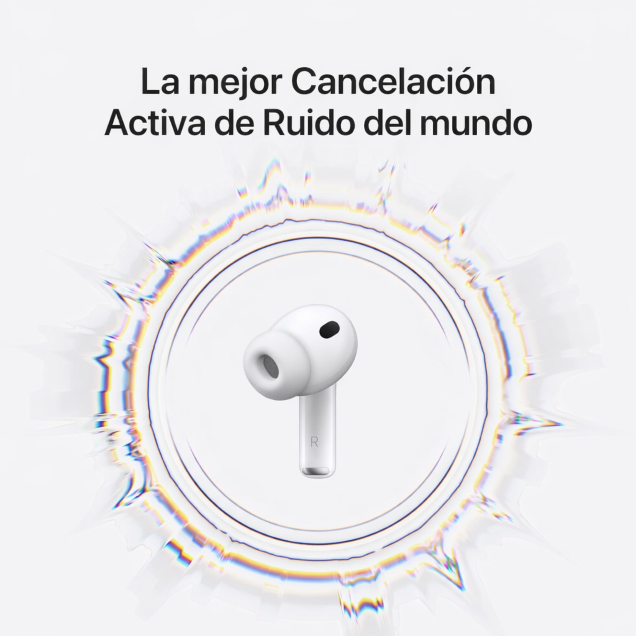 Apple Auriculares inalámbricos AirPods Pro 3, cancelación activa de ruido, traducción en vivo, detección de frecuencia cardíaca, función de audífono, auriculares Bluetooth, audio espacial,
