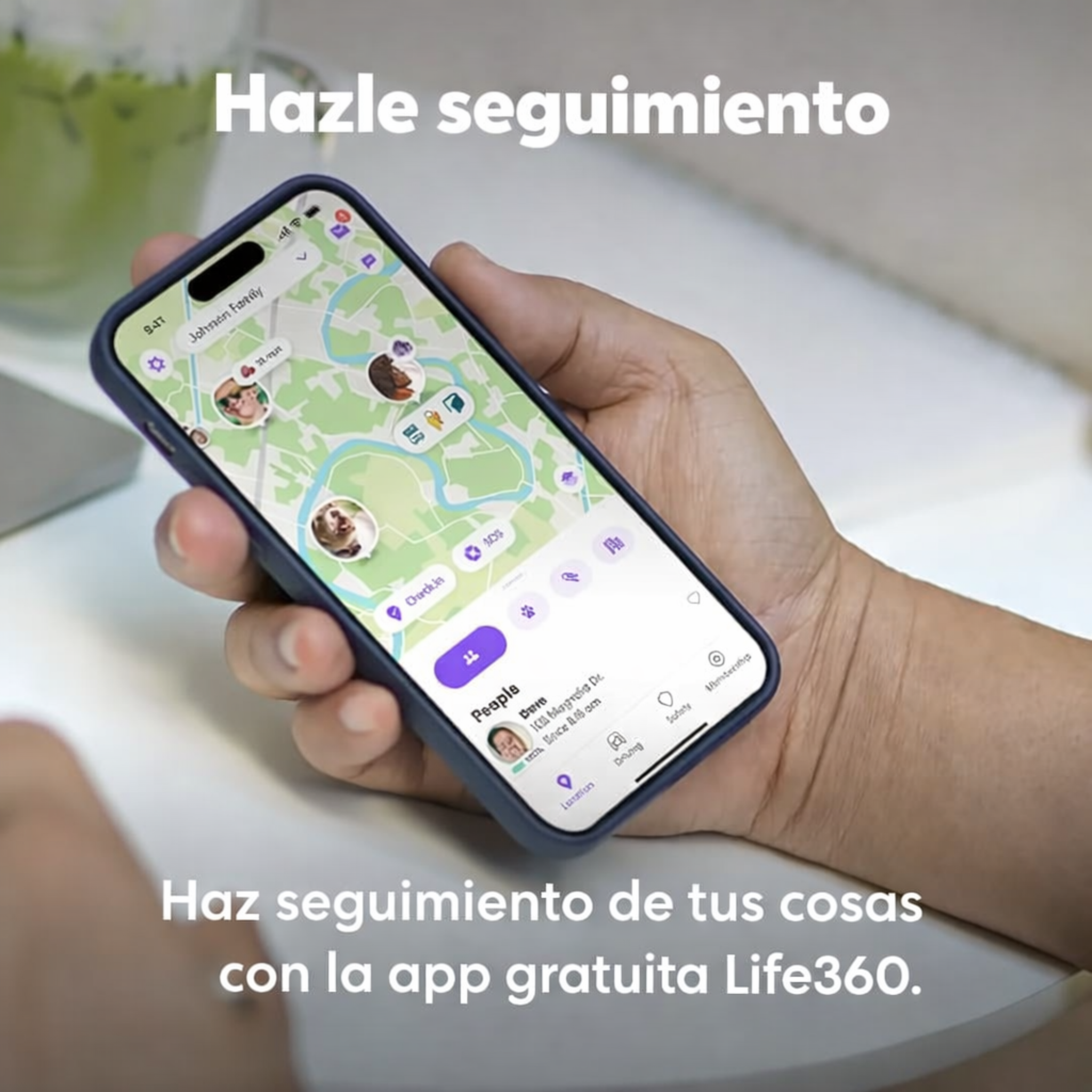 Tile by Life360 - Rastreador Bluetooth, buscador de llaves y localizador de artículos para llaves, bolsas y más. Buscador de teléfonos. Compatible con iOS y Android