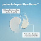 eos Shea Better Loción corporal Granada Frambuesa, cuidado de la piel con humedad las 24 horas, ligera y no grasosa, karité natural, vegano, 16 onzas líquidas