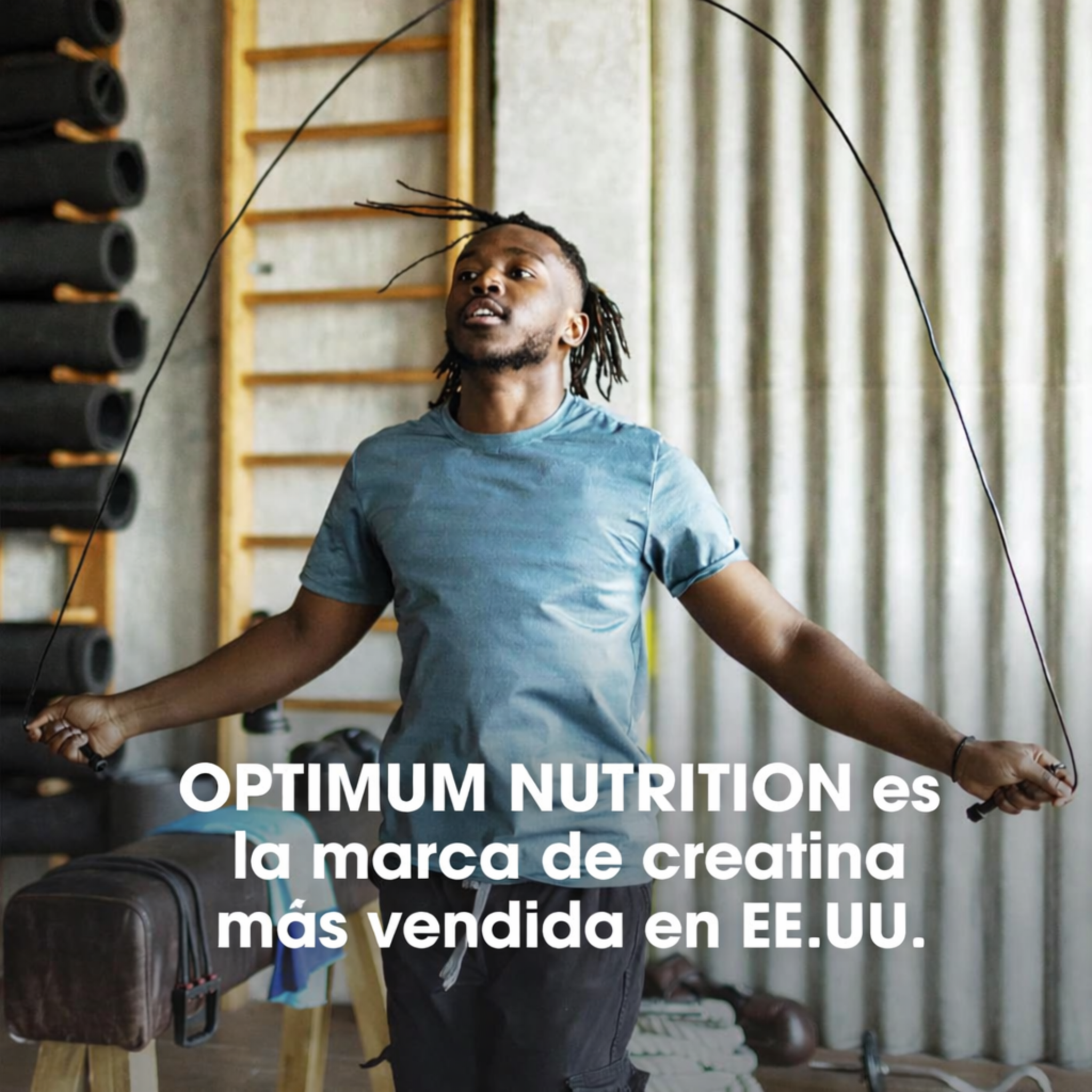 Optimum Nutrition Creatina Micronizada Monohidrato en Polvo, Limonada de Arándanos, 60 Porciones