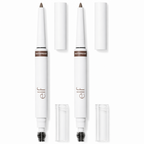 e.l.f. Lápiz de cejas impermeable Café Neutro - paquete de 2 - lápiz de cejas de larga duración para dar vida y forma a tus cejas, vegano y libre de crueldad
